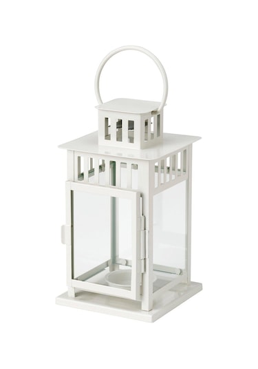 Ikea Borrby Fener Beyaz 20 Cm