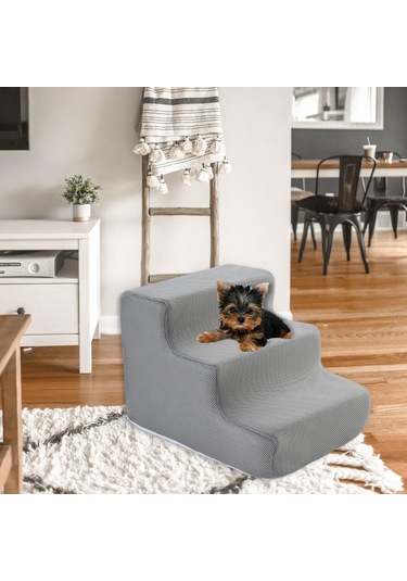 Homyl Köpek Merdiven Rampası Merdiveni Pet Adımları Makinede