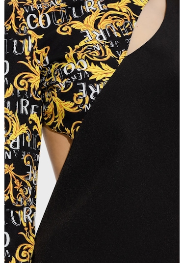 Versace Jeans Couture Bayan Elbise 74hao910 N0103 899 Siyah