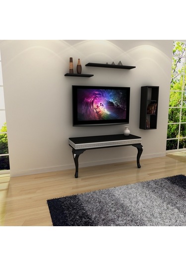 Decorotti - Lucca A4-3 Gizli Bölmeli Tv Ünitesi