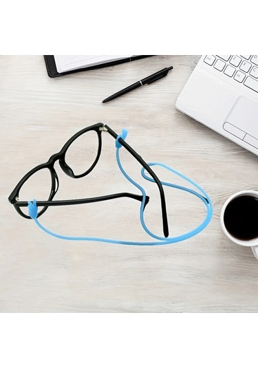 Hightower 1 Adet Rastgele Renk Ayarlanabilir Esnek Gözlük Askısı - Unisex Dayanıklı Pvc Gözlük Tutturucu