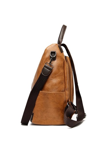 Moda Hırsızlık Önleyici Kadın Sırt Çantası Yüksek Kaliteli Siyah