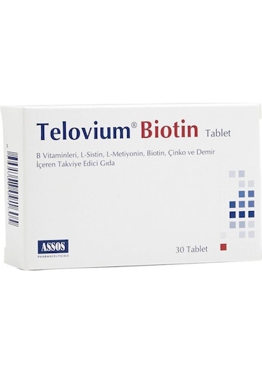 Assos Telovium Biotin 30 Tablet