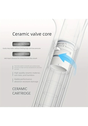 Fastbuy Challenger Ultra Lüks Su Tasarruflu Açı Ayarlı Dokunmatik Durma Duş Başlığı Siyah Altın