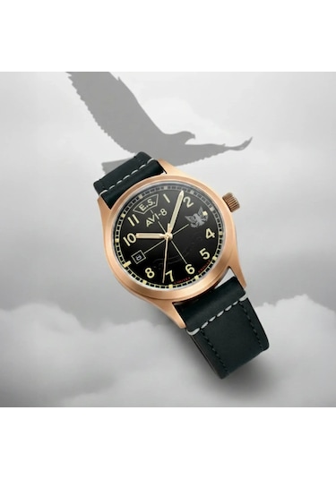 Avı-8 Flyboy Eagle Squadron Automatic Bronze 85th Limited Edition Altın 25226362