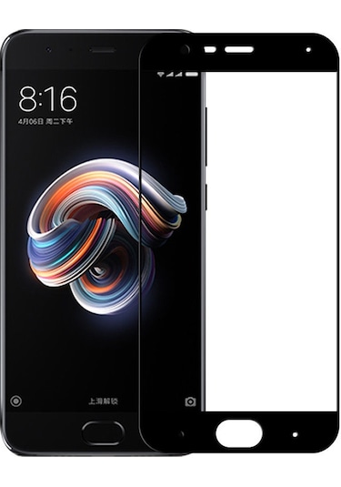 Xiaomi Uyumlu Mi Note 3 Tam Kaplayan Tempered Glass Cam Koruma