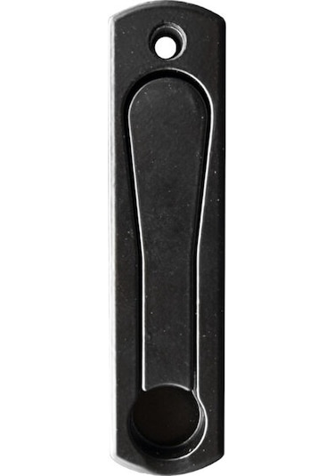 Siyah Pvc Pimapen Sürgü Gizli Kapı Pencere Kilitli Kol Havuz