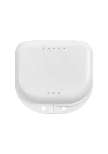 5 Adet Plastik Diş Brace Saklama Kabı Yanlış Diş Saklama Kutusu Diş Tutucu Diş Düzeltme Brace Protez Organizatör Vaka Whıte