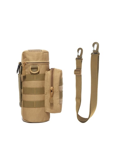 Haki Açık Su Şişesi Torbaları Askeri Saldırı Taktik Seyahat Yürüyüş Dağcılık Çanta Aksesuarları Çanta Çeşitli Çantalar Haki