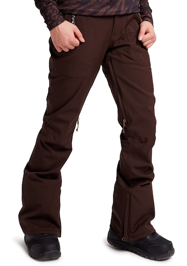 Burton Vida 2L Su Geçirmez Kayak/Snowboard Kar Pantolonu Kahverengi