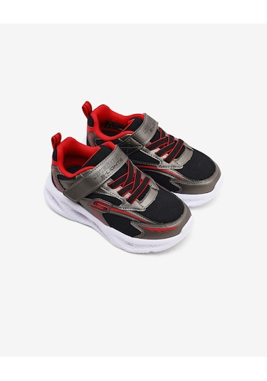 Skechers Skechers Meteor-lıghts Küçük Erkek Çocuk Gri Işıklı Spor Ayakkabı 401497n Gurd Gri