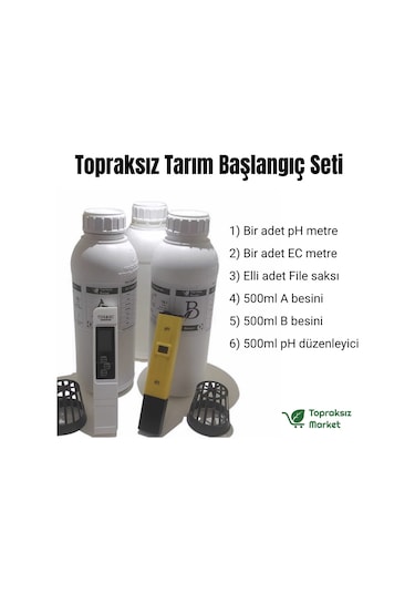 Topraksız Tarım Başlangıç Kiti Str Kit