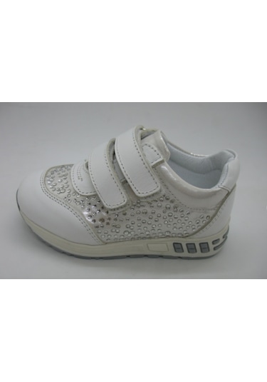 Toddler 0312 Deri Ortopedik Destekli Ayakkabı 26-30 Beyaz