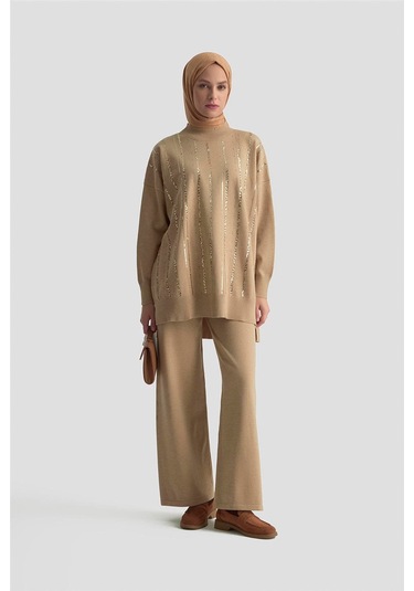 Armine Takım 25kd2304 Bej Bej