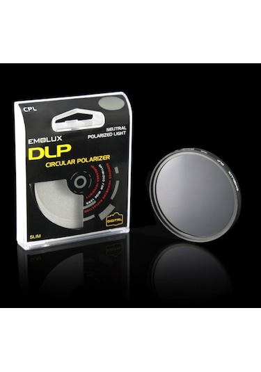 Emolux 58 MM DLP Slim Circular Polarize Filtre