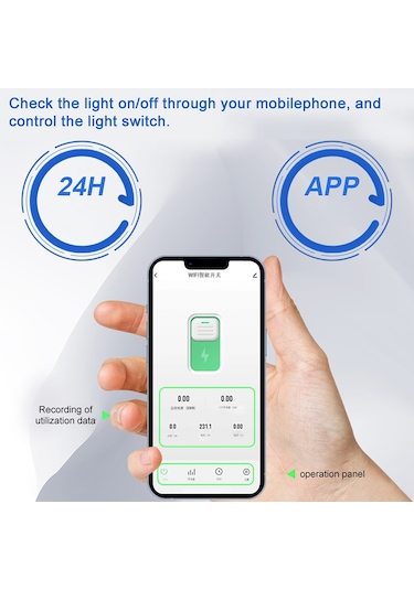 Maiyame Stm-63m 63a Akıllı Sigorta, Tuya Wifi İle Uzaktan Kontrol, Zamanlama Ve Enerji Ölçüm Özellikli, 90-360v Tuya Wifi
