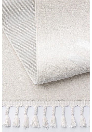 Koza Halı Sparkle Krem Aslan Figürlü Hayvan Figürlü Çocuk Odası Bebek Odası Krem