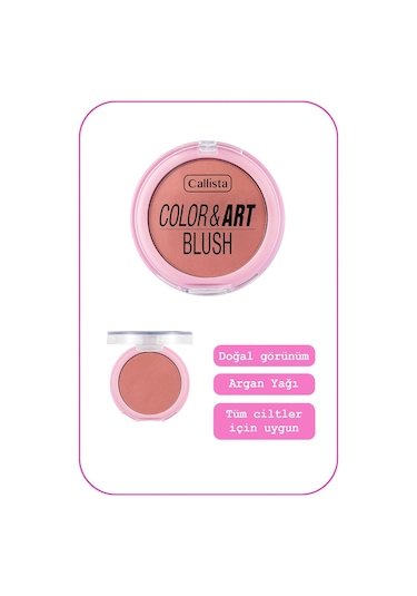 Callista Color Art Blush Toz Allık - 170 Berry Bliss