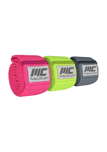 Musclecloth Active Orta Seviye Direnç Bandı Loop Band Pembe