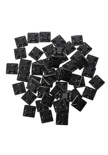 100 Adet 28mm X 28mm Yapışkanlı Üçgen Kroşe