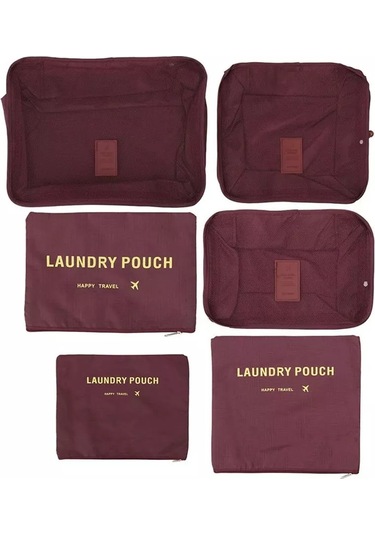 Lıtebag Valizdeki Eşya Ve Çarşafların Saklanması İçin Seyahat Düzenleyici 205345067 Bordo
