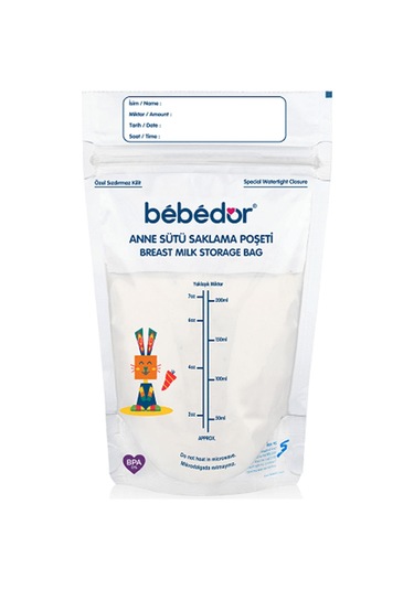 Bebedor 679 Anne Sütü Saklama Poşeti 20 li