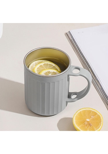 Suntek Çocuklar Için Gargara Bardağı Diş Fırçası Gri