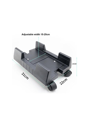 Sones Zj008 Frenli Hareketli Tepsili Bilgisayar Ana Bilgisayar Braketi Gri Beyaz