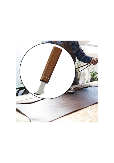Suntek Dıy Deri El Sanatları 1.5mm Için Deri Kenar Kırıcı