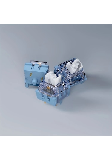 Fochsia 20 Adet Kahverengi Mekanik Klavye Switch 3 Pim 5 Bacak Lineer Sessiz Yumuşak