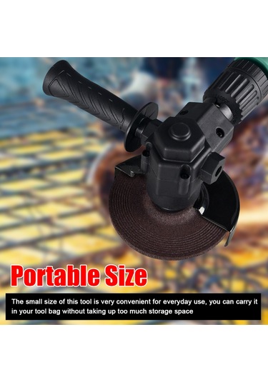 Elektrikli Matkap Modifiye Aksesuar Eki Elektrikli Matkap İle Elektrikli Açı Zımpara Aksesuar Seti Pratik Ev Dıy Dönüşüm Eki