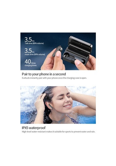 Jms S20 Bluetooth 5.2 Kulak İçi Kulaklık