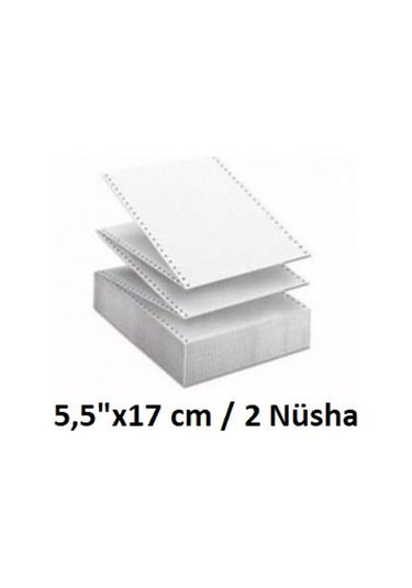 Kantar Fişi 5.5"x17 CM / 2 Nüsha / 1000 Adet