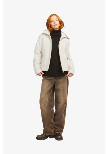 Jjxx Jxmoon Shell Kadın Beyaz Mont 12258687-fog Beyaz