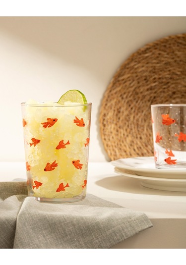 Madame Coco Pierretta - Èze-sur-mer 4'lü Meşrubat Bardağı Seti - 510 Ml Td - Pıerretta - 01meşrubat Bardağı Seti-èze-sur-mer