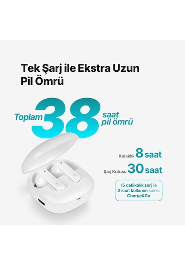 Ttec 2KM149 Airbeat Pro Max Anc Kablosuz Tws Bluetooth 5.2 Kulakiçi Kulaklık