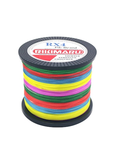 Rikimaru 0.12 Mm 4 Kat, 150 Metre,multicolour,ip,örgü,ipek Misina