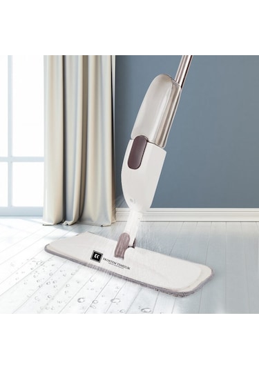 Yüksek Kaliteli Deterjan Hazneli Sprey Mop 3+1 Mikrofiber Yedeği