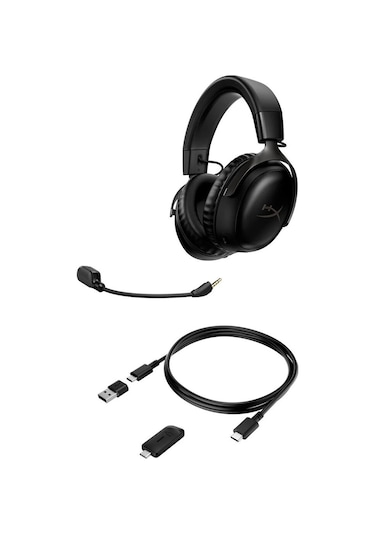 HyperX Cloud III 77Z45AA Kablosuz Kulak Üstü Oyuncu Kulaklığı