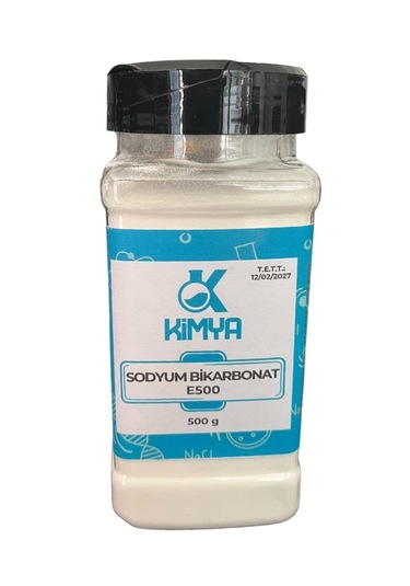Sodyum Bikarbonat E500 500 Gr - Food Grade İngiliz Karbonatı -