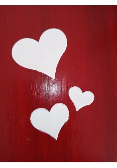 Ahşap Kalpli Hediye Kutusu