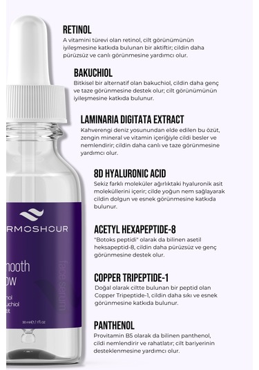 Dermoshour Smooth Glow Face Serum 30 ML