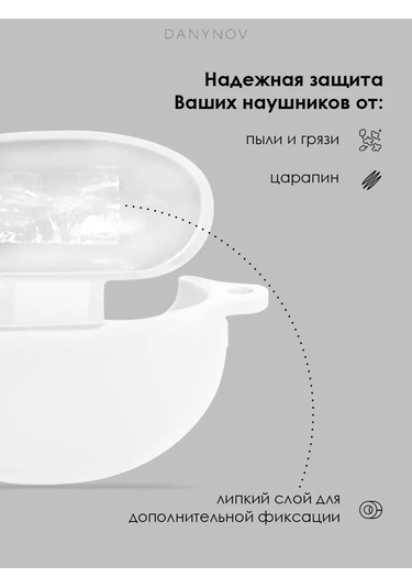 Danynov Huawei Freebuds 5i, Huawei Freebuds 6i Tws İçin Kılıf 151312366 Beyaz