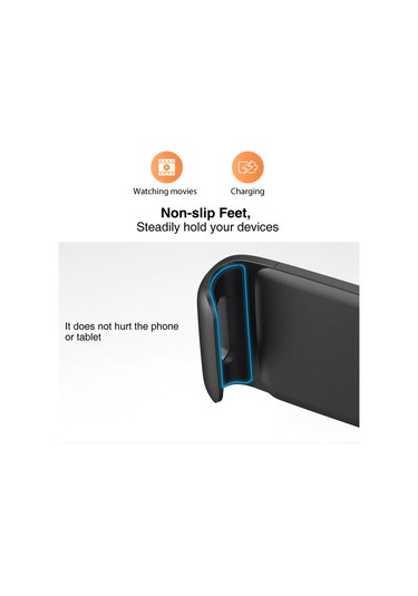 Singree Araç Koltuk Başlığına Takılabilen Akıllı Telefon Ve Tablet Tutucu 5.5-12.9 İnç Siyah