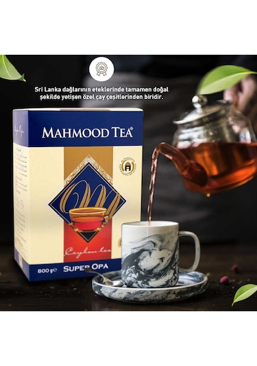 Mahmood Tea Super Opa Seylan Çay 800 G + Super Pekoe Seylan Çay 800 G