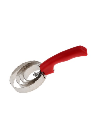 Homyl Binicilik Atı Currycomb - Paslanmaz Çelik Kırmızı Kırmızı