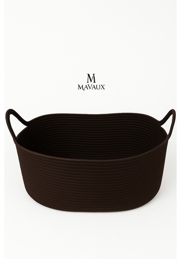 Hasır Jüt Dekoratif Sepet 20x30x50 Cm, Oyuncak, Çamaşır, Banyo, Mutfak Ve Düzenleyici Saklama Sepeti Kahverengi