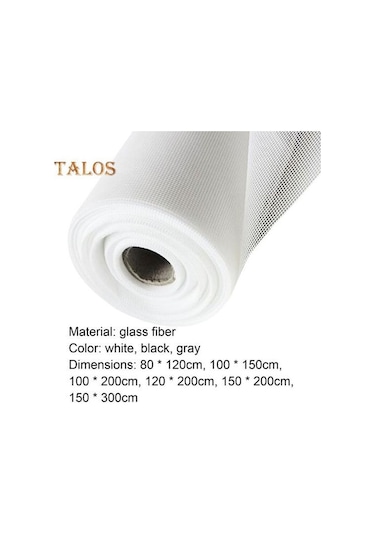 Beyaz Anti Bug Net Etkili Dıy Cam Elyaf Ekran Sivrisinek Bug Odası Perde Mesh 100 150cm
