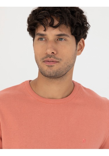 Pierre Cardin Erkek Somon Kazak /triko 50270179-vr047 Somon