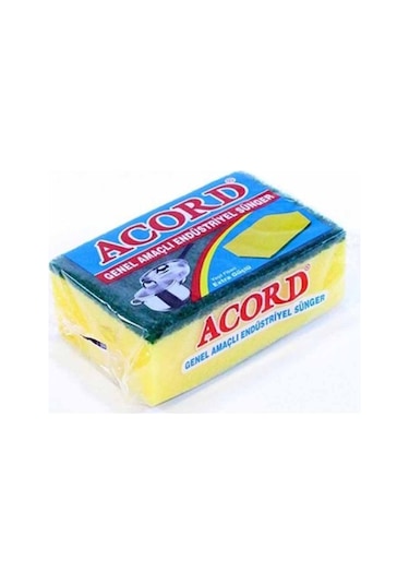 1 adet Jumbo Boy Endüstriyel Çok Amaçlı Bulaşık Süngeri  13x8x4 c